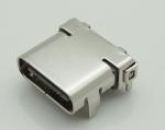 24P DIP+SMD L=8,65 mm USB 3.1 typ C-kontakt honuttag